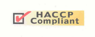 HACCP COMPLIANT logo