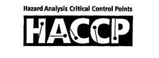 HACCP HAZARD ANALYSIS CRITICAL CONTROL POINTS logo
