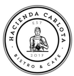 HACIENDA CARLOTA BISTRO & CAFE EST 2017 logo