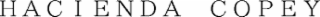 HACIENDA COPEY logo