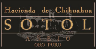 HACIENDA DE CHIHUAHUA SOTOL AÑEJO ORO PURO logo