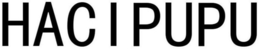 HACIPUPU logo