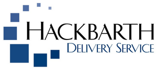 HACKBARTH DELIVERY SERVICE logo