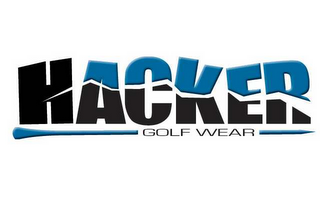 HACKER GOLF WEAR logo