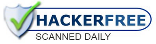 HACKERFREE SCANNED DAILY logo