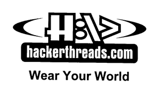 HACKERTHREADS.COM WEAR YOUR WORLD logo