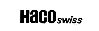 HACO SWISS logo