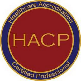 HACP HEATHCARE ACCREDITATION CERTIFIED PROFESSIONAL logo