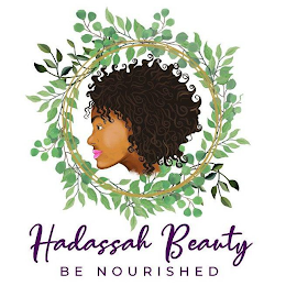 HADASSAH BEAUTY BE NOURISHED logo