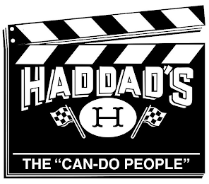 HADDAD'S H "CAN-DO PEOPLE" logo