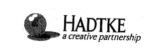 HADTKE A CREATIVE PARTNERSHIP logo