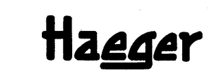 HAEGER logo