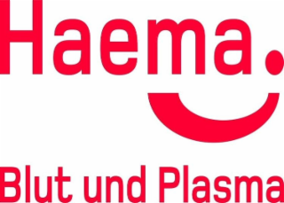 HAEMA BLUT UND PLASMA logo