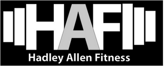 HAF HADLEY ALLEN FITNESS logo