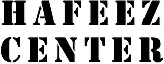 HAFEEZ CENTER logo