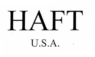 HAFT U.S.A. logo