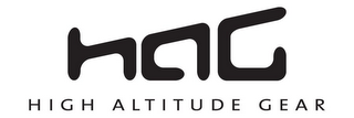 HAG HIGH ALTITUDE GEAR logo