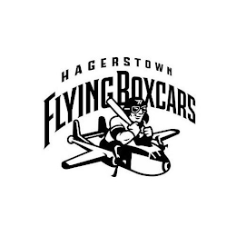HAGERSTOWN FLYING BOXCARS H logo