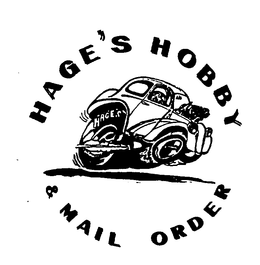 HAGE'S HOBBY & MAIL ORDER logo