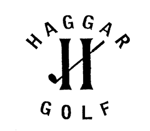 HAGGAR H GOLF logo