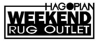 HAGOPIAN WEEKEND RUG OUTLET logo