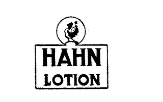 HAHN LOTION logo