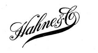HAHNE & CO logo