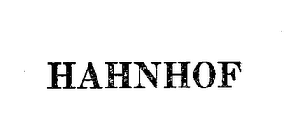 HAHNHOF logo