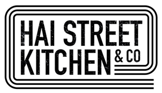 HAI STREET KITCHEN & CO logo