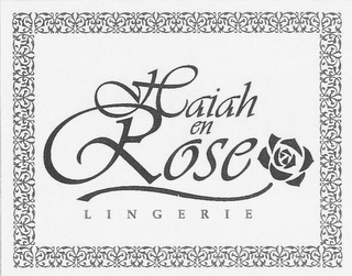 HAIAH EN ROSE LINGERIE logo