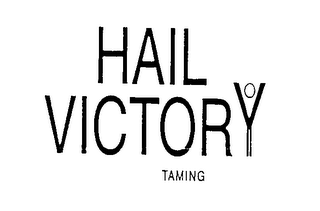 HAIL VICTORY TAMING logo