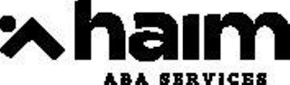 HAIM ABA SERVICES logo