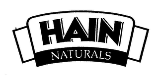 HAIN NATURALS logo