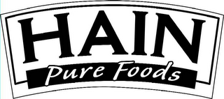 HAIN PURE FOODS logo