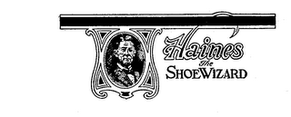 HAINES THE SHOEWIZARD logo