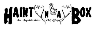 HAINT N A BOX AN APPALACHIAN PET GHOST logo