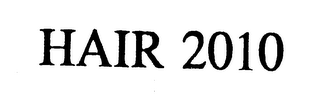 HAIR 2010 logo