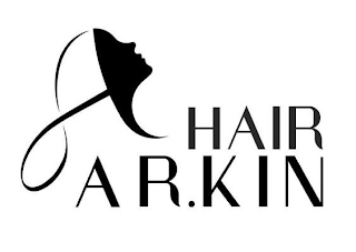 HAIR AR.KIN logo