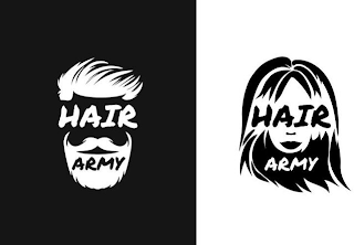 HAIR ARMY HAIR ARMY logo