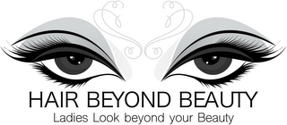 HAIR BEYOND BEAUTY LADIES LOOK BEYOND YOUR BEAUTY logo