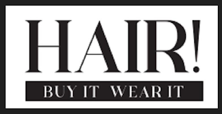 HAIR! BUY IT WEAR IT logo