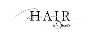 HAIR BY STEWARTS logo