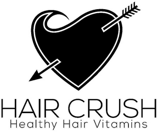 HAIR CRUSH HEALTHY HAIR VITAMINS logo