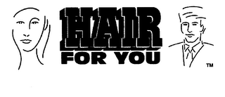 HAIR FOR YOU logo