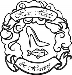 HAIR, HEELS & HERRING logo