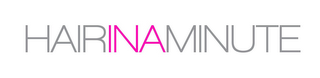 HAIR IN A MINUTE logo