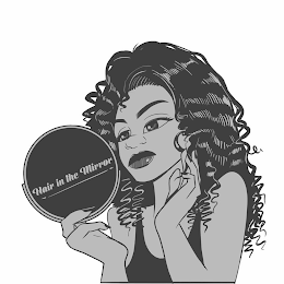 HAIR IN THE MIRROR logo