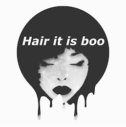 HAIR IT IS BOO logo