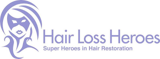HAIR LOSS HEROES SUPER HEROES IN HAIR RESTORATION logo