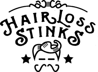 HAIR LOSS STINKS logo